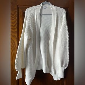 White Cardigan